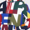 Flerfärgad Ralph Lauren Color Block hoodie för män