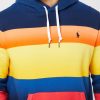 Flerfärgad Ralph Lauren Color Block hoodie för män