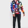 Flerfärgad Ralph Lauren Color Block hoodie för män