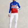 Flerfärgad Ralph Lauren Polo sportfleecetröja för män Flerfärgad Ralph Lauren Polo sportfleecetröja för män