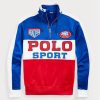 Flerfärgad Ralph Lauren Polo sportfleecetröja för män Flerfärgad Ralph Lauren Polo sportfleecetröja för män