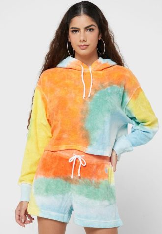 Flerfärgad Ralph Lauren Pullover Stickad Hoodie för kvinnor