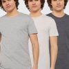 Flerfärgade mäns Ralph Lauren 3-pack olika T-shirts med rund hals