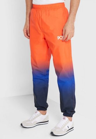 Flerfärgade Ralph Lauren Color Block träningsbyxor för män