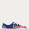 Flerfärgade Ralph Lauren Keaton Sneakers med färgblockerade manchester för män Flerfärgade Ralph Lauren Keaton Sneakers med färgblockerade manchester för män