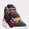 Flerfärgade Ralph Lauren PS100 Sneakers med flera tryck för män Flerfärgade Ralph Lauren PS100 Sneakers med flera tryck för män