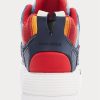 Flerfärgade Ralph Lauren PS100 Sneakers med flera tryck för män Flerfärgade Ralph Lauren PS100 Sneakers med flera tryck för män