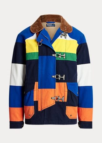 Flerfärgade Ralph Lauren The Cortland Patchwork-jackor för män