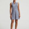 Flower Dam Ralph Lauren Floral Hybrid Mesh & Jerseyklänning Flower Dam Ralph Lauren Floral Hybrid Mesh & Jerseyklänning