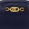 Fransk marin dam Ralph Lauren Läder Medium Jordynn Crossbody-väskor Fransk marin dam Ralph Lauren Läder Medium Jordynn Crossbody-väskor