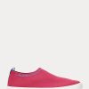 Fuchsia Ralph Lauren Jordyn Slip-On Sneakers för kvinnor