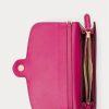 Fuschia Berry Ralph Lauren Läder Medium Adair Crossbody-väskor för kvinnor Fuschia Berry Ralph Lauren Läder Medium Adair Crossbody-väskor för kvinnor