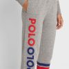 Grå dam Ralph Lauren logo joggingbyxor Grå dam Ralph Lauren logo joggingbyxor