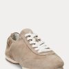 Grå dam Ralph Lauren The Mocka Ponny Ballerina Sneakers Grå dam Ralph Lauren The Mocka Ponny Ballerina Sneakers