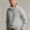 Grå herr Ralph Lauren The Rl fleecetröja Grå herr Ralph Lauren The Rl fleecetröja