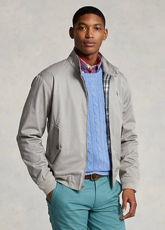 Grå Ralph Lauren Cotton Twill jackor för män