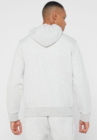 Grå Ralph Lauren Essential-huvtröja för män Grå Ralph Lauren Essential-huvtröja för män