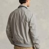 Grå Ralph Lauren Packable vattenavvisande jackor för män