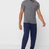 Grå Ralph Lauren pikétröjor med broderade logotyper för män Grå Ralph Lauren pikétröjor med broderade logotyper för män