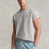 Grå Ralph Lauren T-shirts med klassisk passform för män