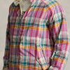 Grå Ralph Lauren Vändbara Madras-Twill-jackor för män