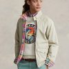 Grå Ralph Lauren Vändbara Madras-Twill-jackor för män