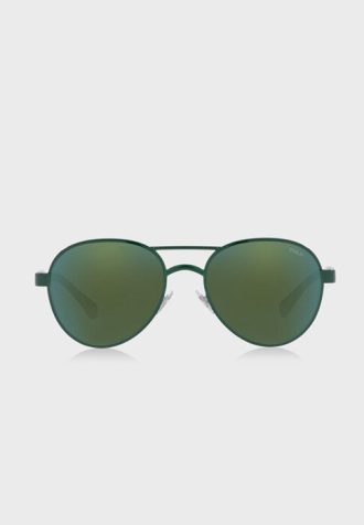 Gråa Ralph Lauren 0Ph3141 Aviator solglasögon för män
