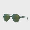 Gråa Ralph Lauren 0Ph3141 Aviator solglasögon för män Gråa Ralph Lauren 0Ph3141 Aviator solglasögon för män