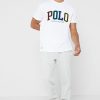 Gråa Ralph Lauren Essential träningsbyxor för män Gråa Ralph Lauren Essential träningsbyxor för män