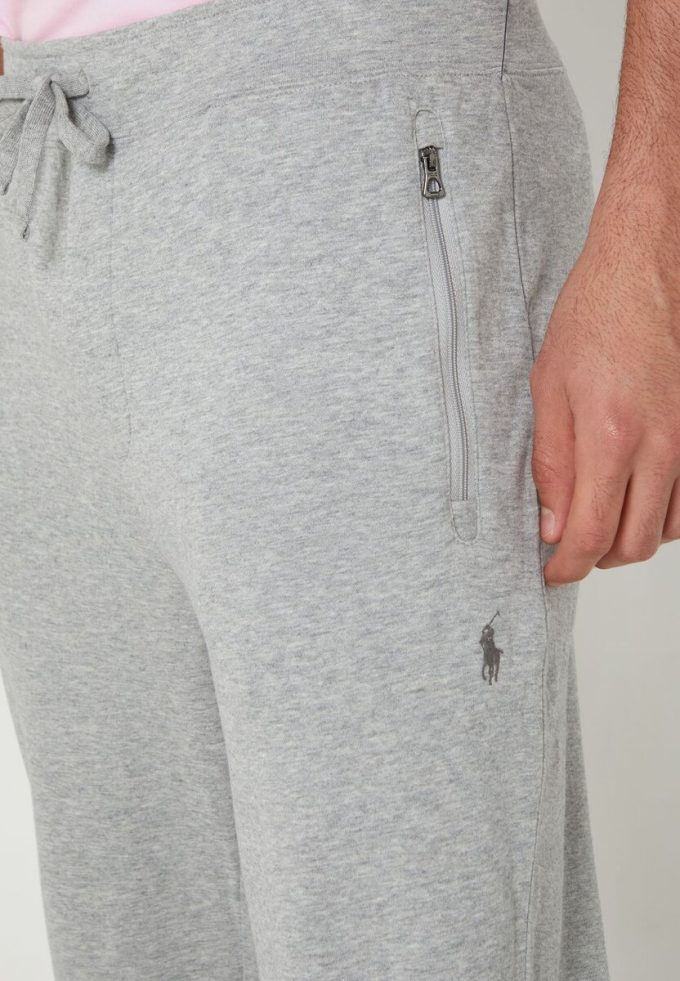 Gråa Ralph Lauren Essential träningsbyxor för män Gråa Ralph Lauren Essential träningsbyxor för män