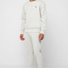 Gråa Ralph Lauren Essential träningsbyxor med manschett Gråa Ralph Lauren Essential träningsbyxor med manschett