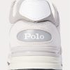 Gråa Ralph Lauren Trackster 200 sneakers för män Gråa Ralph Lauren Trackster 200 sneakers för män