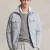 Gråa Ralph Lauren vattenavvisande jackor för män Gråa Ralph Lauren vattenavvisande jackor för män