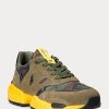 Grön / Camo Herr Ralph Lauren Jogger Mocka & Camo Ripstop Sneakers Grön / Camo Herr Ralph Lauren Jogger Mocka & Camo Ripstop Sneakers