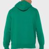 Grön luvtröja med Ralph Lauren logotyp för män Grön luvtröja med Ralph Lauren logotyp för män