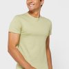 Gröna Ralph Lauren 3-pack olika t-shirts med rund hals för män
