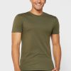 Gröna Ralph Lauren 3-pack olika t-shirts med rund hals för män