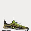 Gröna Ralph Lauren Adventure 300LT Sneakers för män Gröna Ralph Lauren Adventure 300LT Sneakers för män