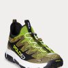 Gröna Ralph Lauren Adventure 300LT Sneakers för män Gröna Ralph Lauren Adventure 300LT Sneakers för män