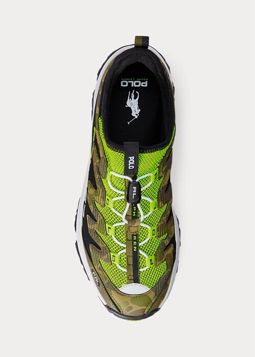 Gröna Ralph Lauren Adventure 300LT Sneakers för män Gröna Ralph Lauren Adventure 300LT Sneakers för män