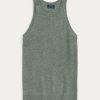 Gröna Ralph Lauren Cashmere tankar för kvinnor