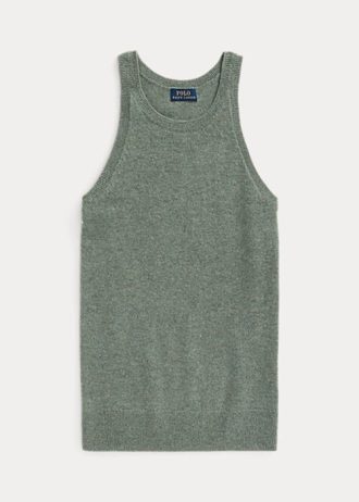 Gröna Ralph Lauren Cashmere tankar för kvinnor