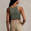 Gröna Ralph Lauren Cashmere tankar för kvinnor