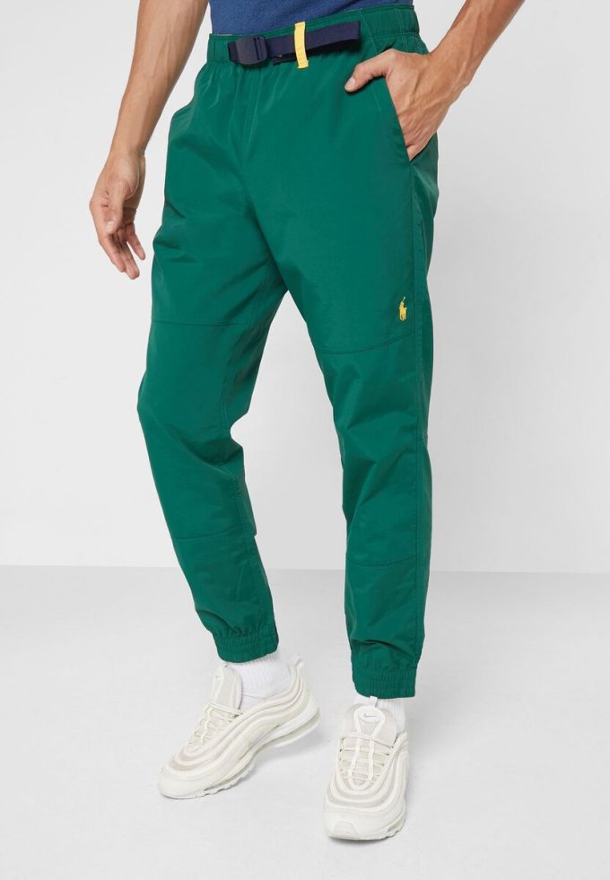 Gröna Ralph Lauren Essential träningsbyxor för män Gröna Ralph Lauren Essential träningsbyxor för män