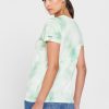 Gröna Ralph Lauren grafiska T-shirts med rund hals för kvinnor