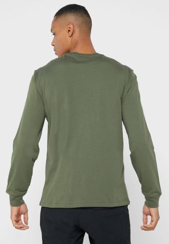Gröna Ralph Lauren grafiska T-shirts med rund hals för män