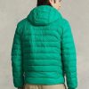 Gröna Ralph Lauren Packable vattenavvisande jackor för män Gröna Ralph Lauren Packable vattenavvisande jackor för män