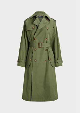 Gröna Ralph Lauren Poplin-rockar för kvinnor