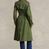 Gröna Ralph Lauren Poplin-rockar för kvinnor Gröna Ralph Lauren Poplin-rockar för kvinnor
