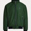 Gröna Ralph Lauren Raglan-ärmjackor för män Gröna Ralph Lauren Raglan-ärmjackor för män